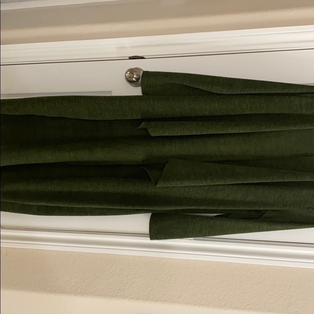 New Long moss green cardigan
